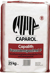 Минеральная шпаклевка Caparol Fassadenspachtel P / Фасаденшпахтель П 25 кг.